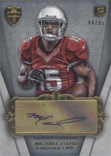2012 Topps Supreme Michael Floyd #SRA-MF