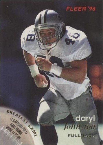 1996 Fleer Daryl Johnston #34