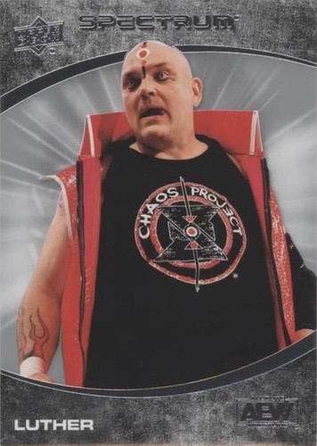 2021 Upper Deck AEW Spectrum - Luther #73
