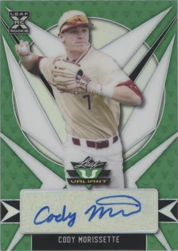 2021 Leaf Valiant - Cody Morissette #BA-CM1