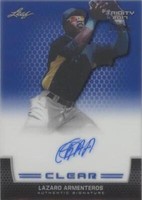 2017 Leaf Trinity - Lazaro Armenteros #CA-LA1