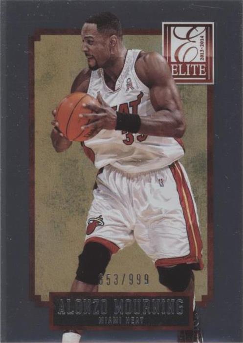 Panini Elite 2013-14 - Alonzo Mourning #264