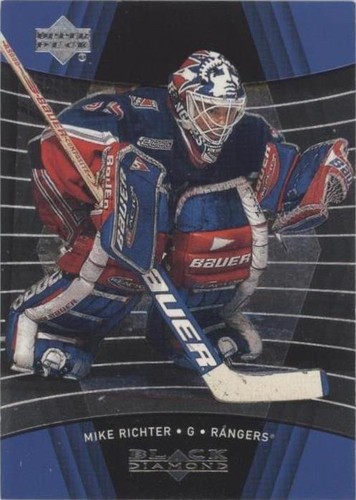 1999-00 Upper Deck Black Diamond - Mike Richter #58