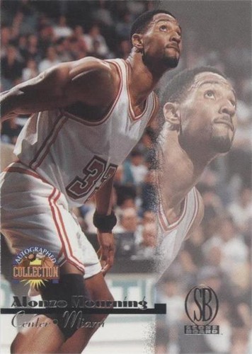 1996 Score Board Autographed Collection - Alonzo Mourning #5