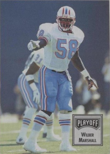 1993 Playoff Contenders Wilber Marshall #6