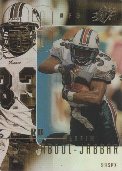 1999 SPx Karim Abdul-Jabbar #47