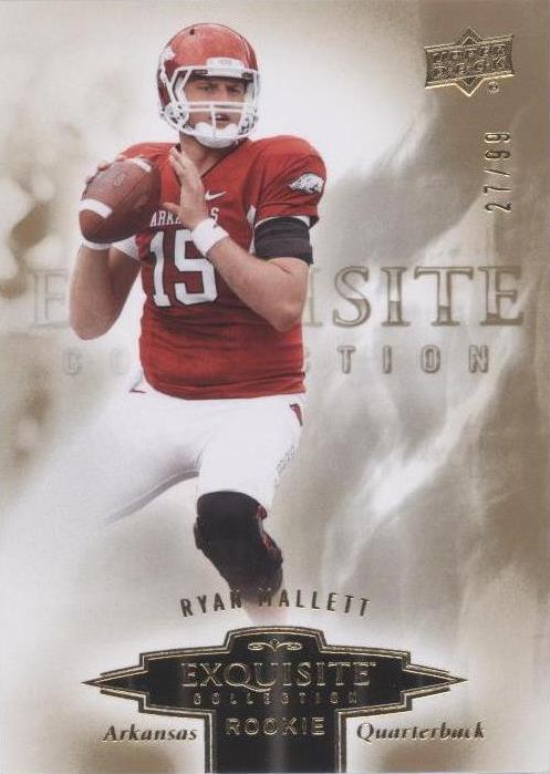 2010 Upper Deck Exquisite Collection Ryan Mallett #ER-RM