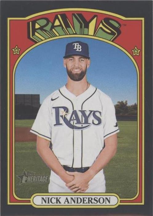 2021 Topps Heritage High Number - Nick Anderson #725