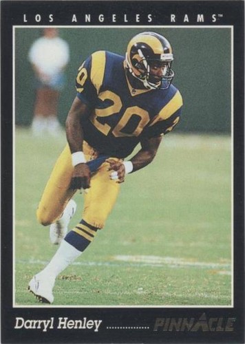 1993 Pinnacle Darryl Henley #333