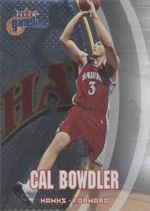 2000-01 Fleer Game Time - Cal Bowdler #19
