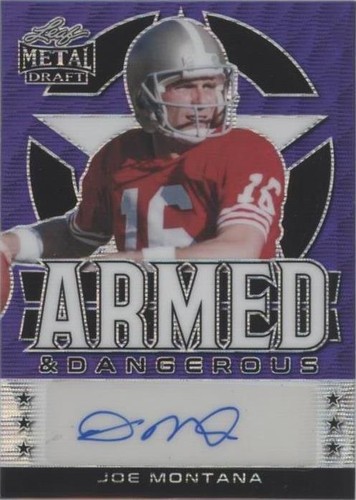 2022 Leaf Metal Draft Joe Montana #AD-JM1