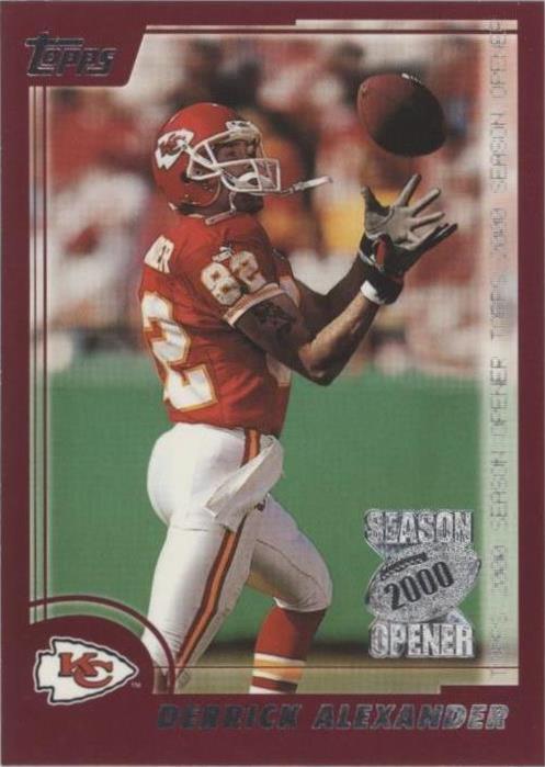 2000 Topps Season Opener Derrick Alexander #123