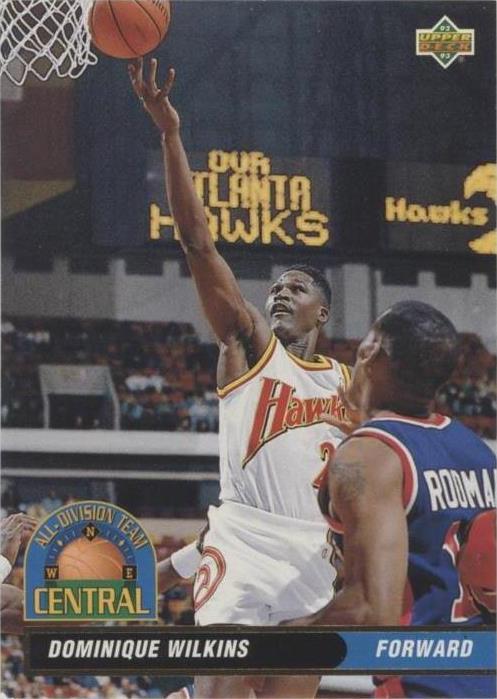 1992-93 Upper Deck International Italian - Dominique Wilkins #41