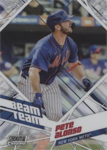 2021 Topps Stadium Club Chrome - Pete Alonso #BTC-12