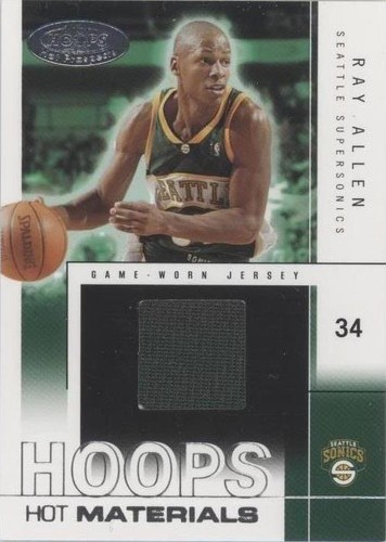2004-05 Hoops Hot Prospects - Ray Allen #HM-RA