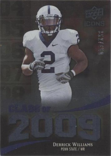2009 Upper Deck Icons Derrick Williams #2009-DW