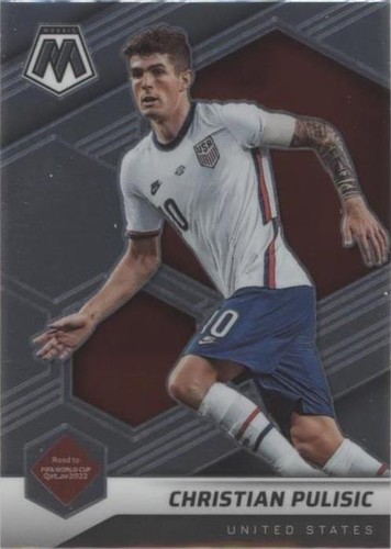 2021-22 Panini Mosaic FIFA Road To Qatar Christian Pulisic