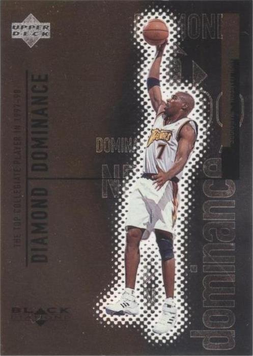 1998 - 99 Upper Deck 黑钻石 - Antawn Jamison #D9