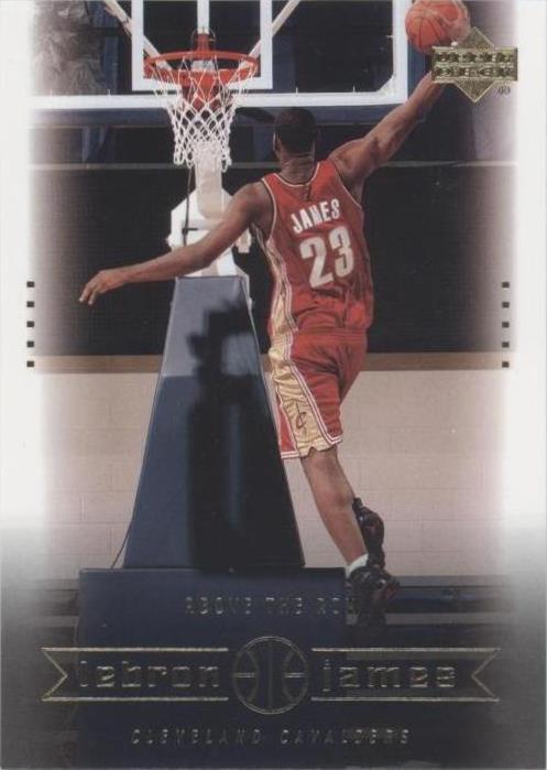 2003-04 cubierta superior - LeBron James #22