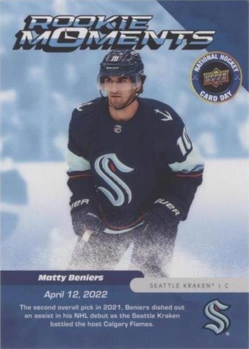 2023 Upper Deck National Hockey Card Day - Matty Beniers #NHCD-BE