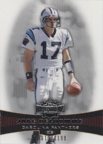2006 Topps Triple Threads Jake Delhomme #76