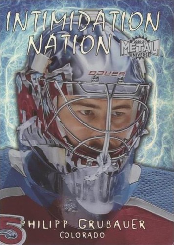 2020-21 Skybox Metal Universe - Philipp Grubauer #IN-7