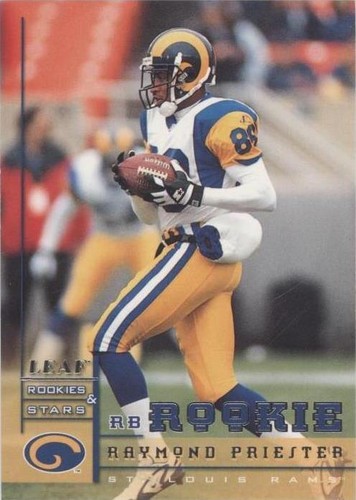 1998 Leaf Rookies & Stars Eddie Kennison Raymond Priester #232