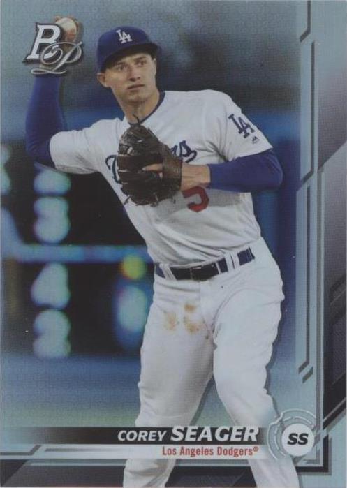 2019 Bowman Platinum — Кори Сигер No38
