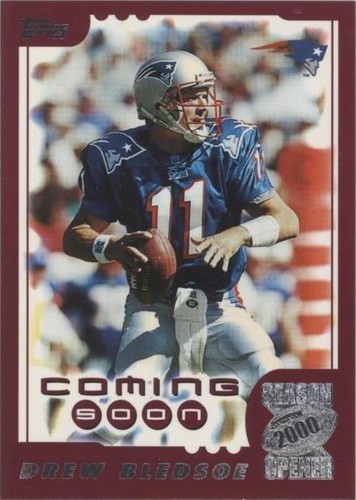 2000 Topps Season Opener Drew Bledsoe #186