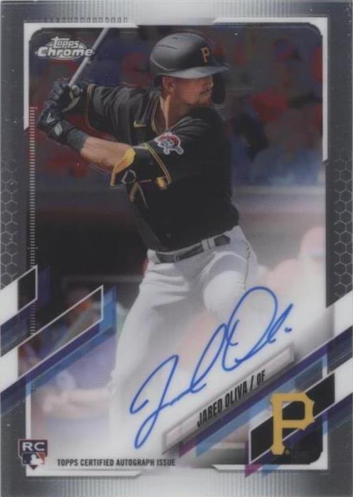 2021 Topps Chrome - Jared Oliva #RA-JOL
