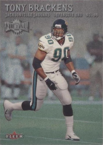 2000 Fleer Metal Tony Brackens #96