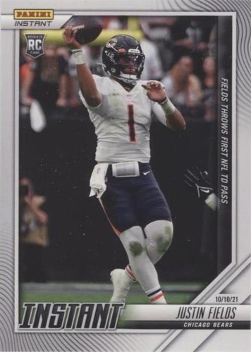 2021 Panini Instant NFL Justin Fields #60