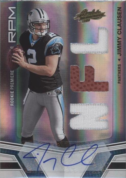 2010 Panini Absolute Memorabilia Jimmy Clausen #202