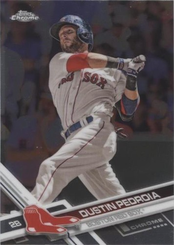 2017 Topps Chrome - Dustin Pedroia #87