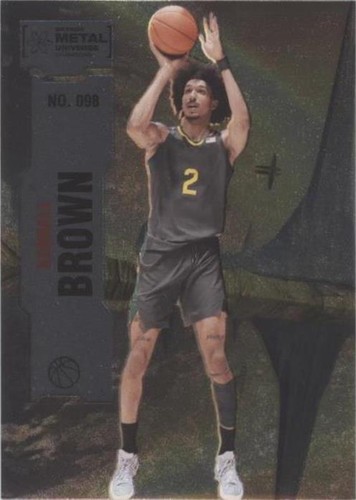 2022 Skybox Metal Universe Champions - Kendall Brown #098