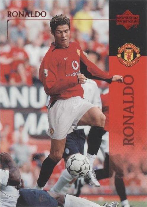 2003 Upper Deck Manchester United Cristiano Ronaldo #13 for