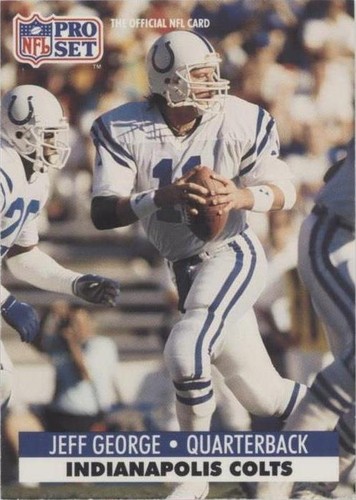 1991 Pro Set Jeff George #177
