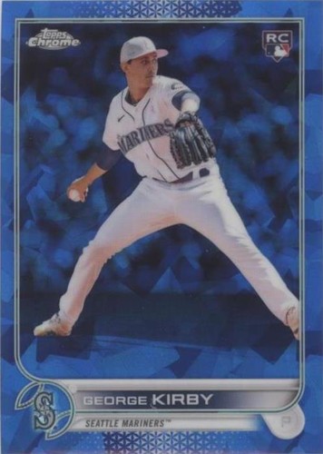 2022 Topps Chrome Update Series Sapphire Edition - George Kirby #US207