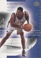 2001-02 Upper Deck Honor Roll - Allan Houston #57