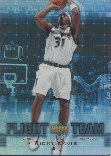 2006-07 UD Reserve - Ricky Davis #FT-RD