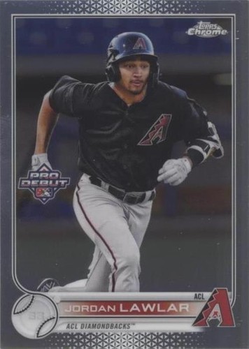 2022 Topps Pro Debut - Jordan Lawlar #PDC-102