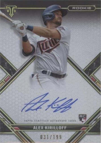 2021 Topps Triple Threads - Alex Kirilloff #RAC-AK