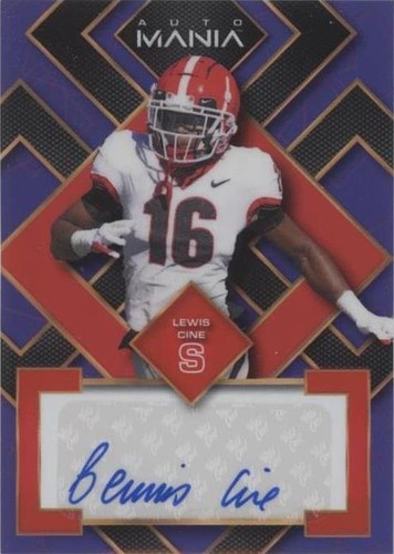 2022 Wild Card Auto Mania Lewis Cine #AM-SQ28