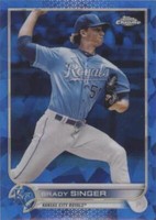2022 Topps Chrome Sapphire Edition - Brady Singer #313