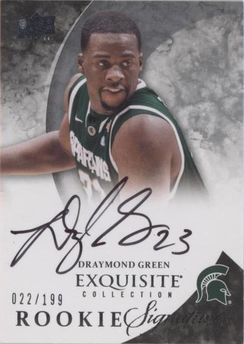 Colección exquisita de cubierta superior 2012-13 - verde Draymond #73