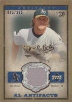 2006 Upper Deck Artifacts - Dan Johnson #AL-DA