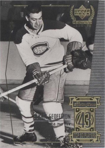 1999-00 Upper Deck Century Legends - Bernie Geoffrion #43