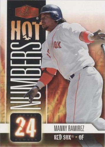 2006 Flair Showcase - Manny Ramirez #HN-19