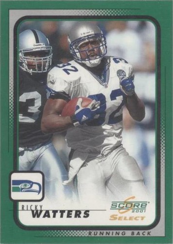2001 Score Select Ricky Watters #183