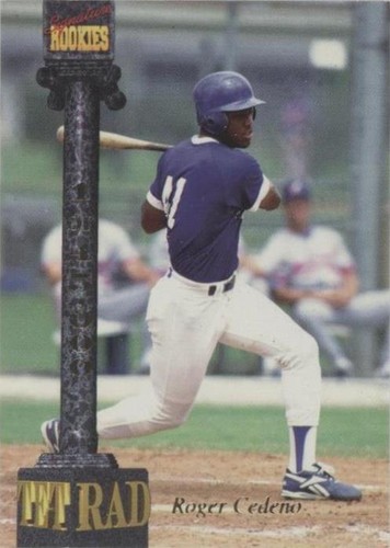 1994 Signature Rookies Tetrad - Roger Cedeno #LXXXVII